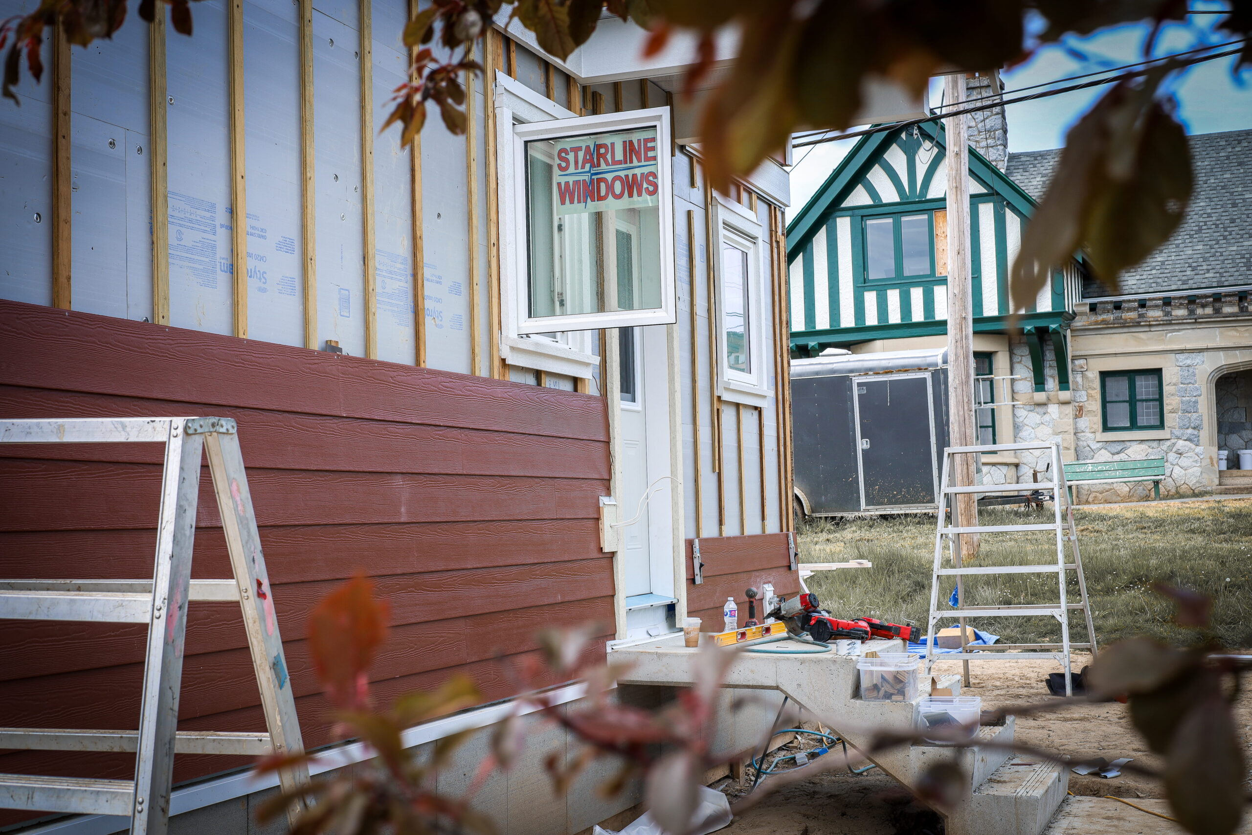Exterior construction work by Red Cedar Exteriors