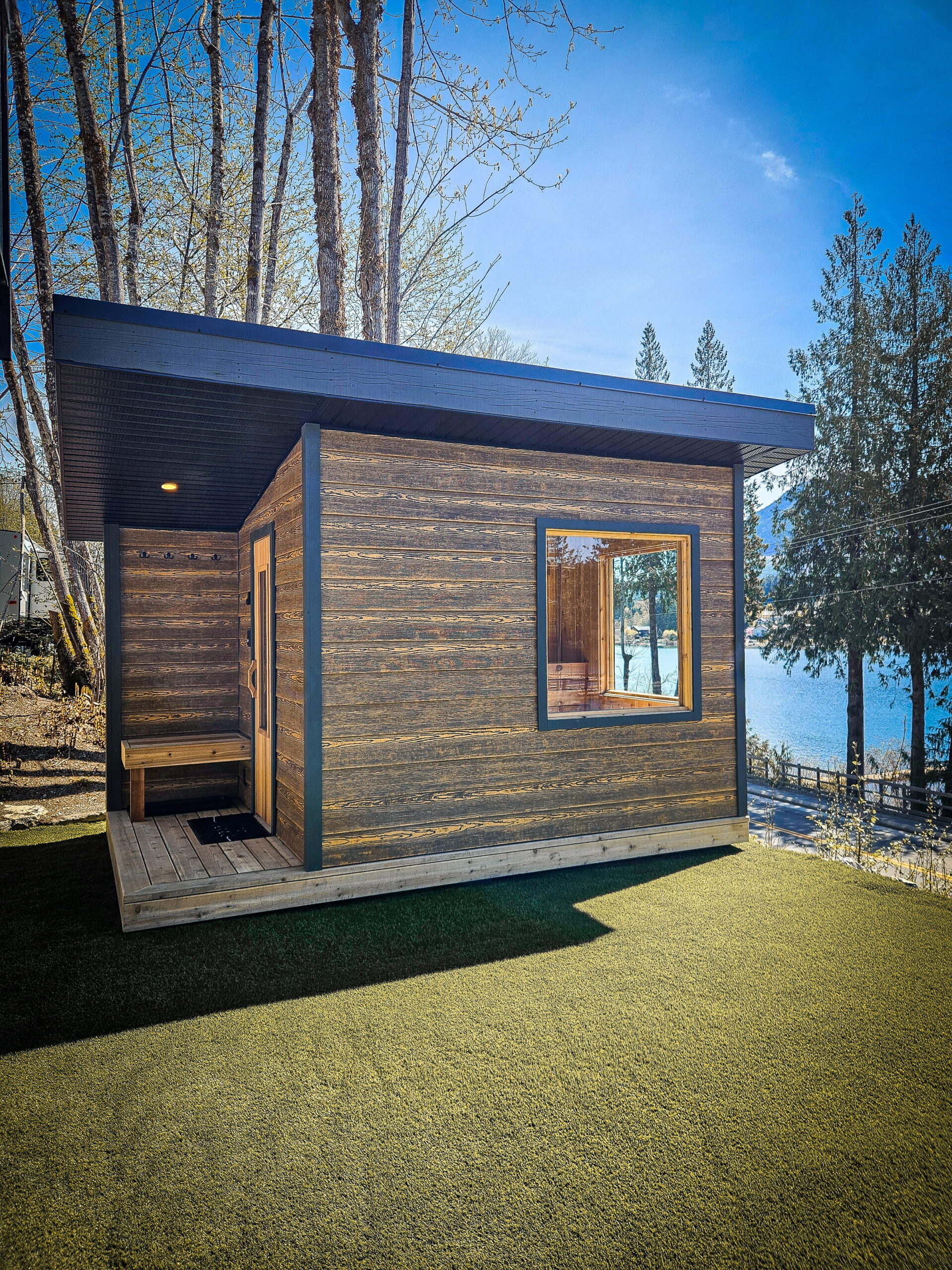 Completed exterior project by Red Cedar Exteriors