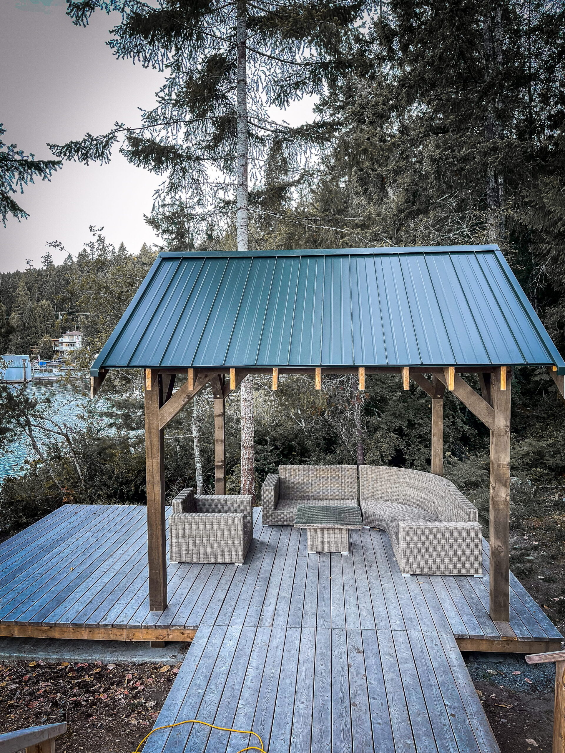 Hardscape work by Red Cedar Exteriors